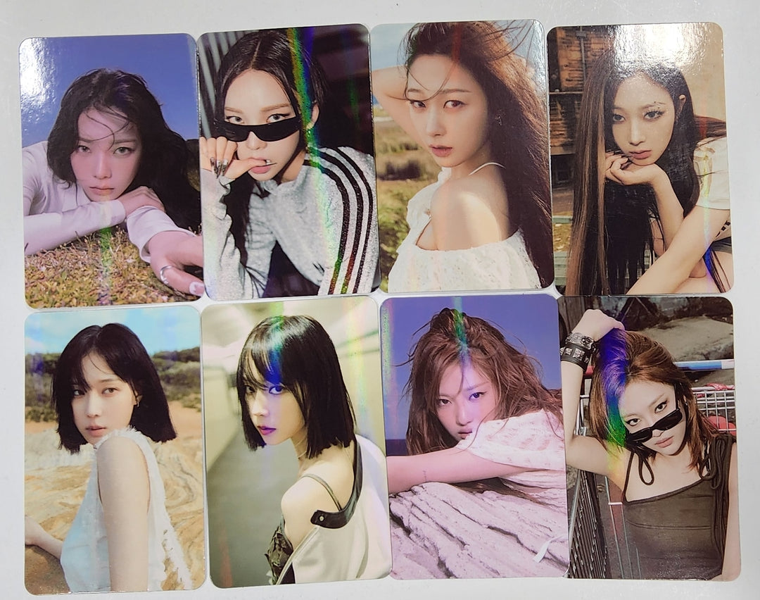Aespa "MY WORLD" - Hottracks Event Hologram Photocard - HALLYUSUPERSTORE