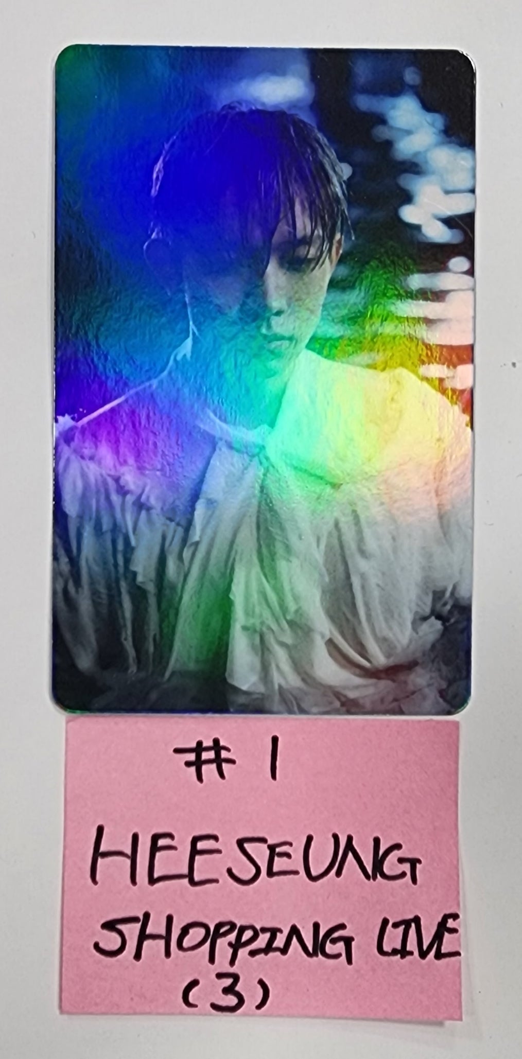 Enhypen "DARK BLOOD" - Naver Shopping Live Pre-Order Benefit Photocard - HALLYUSUPERSTORE