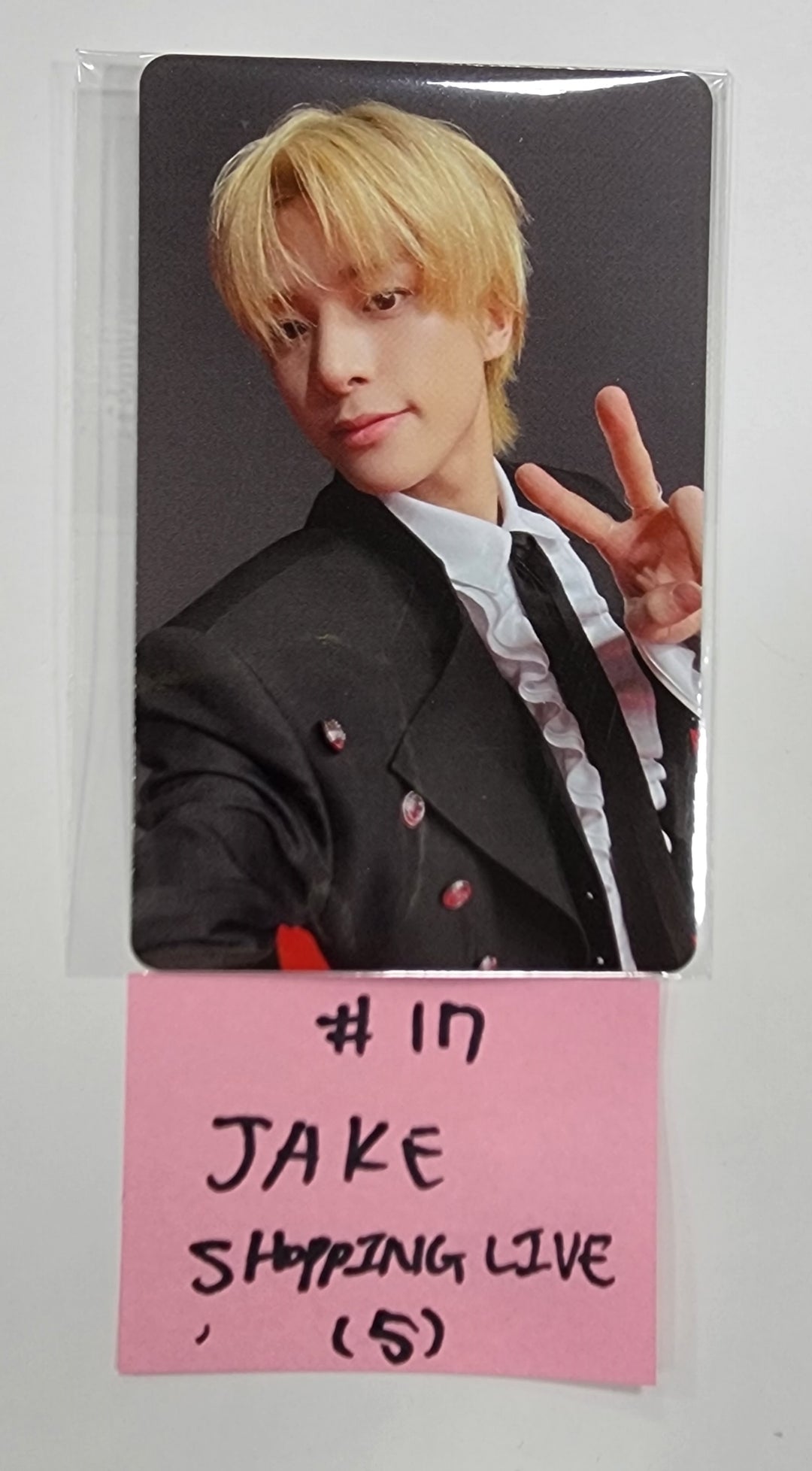 Enhypen "DARK BLOOD" - Naver Shopping Live Pre-Order Benefit Photocard - HALLYUSUPERSTORE