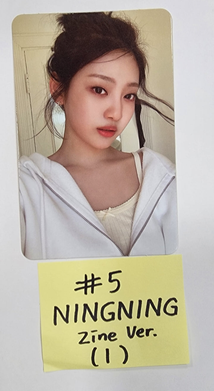 Aespa "MY WORLD" - Official Photocard [Zine Ver.] - HALLYUSUPERSTORE
