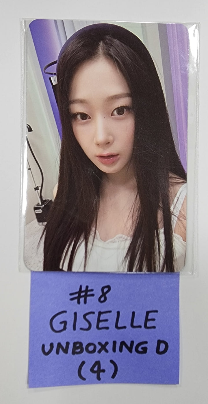 Aespa " Smtown &amp; Store Official Unboxing Event Photocard - HALLYUSUPERSTORE