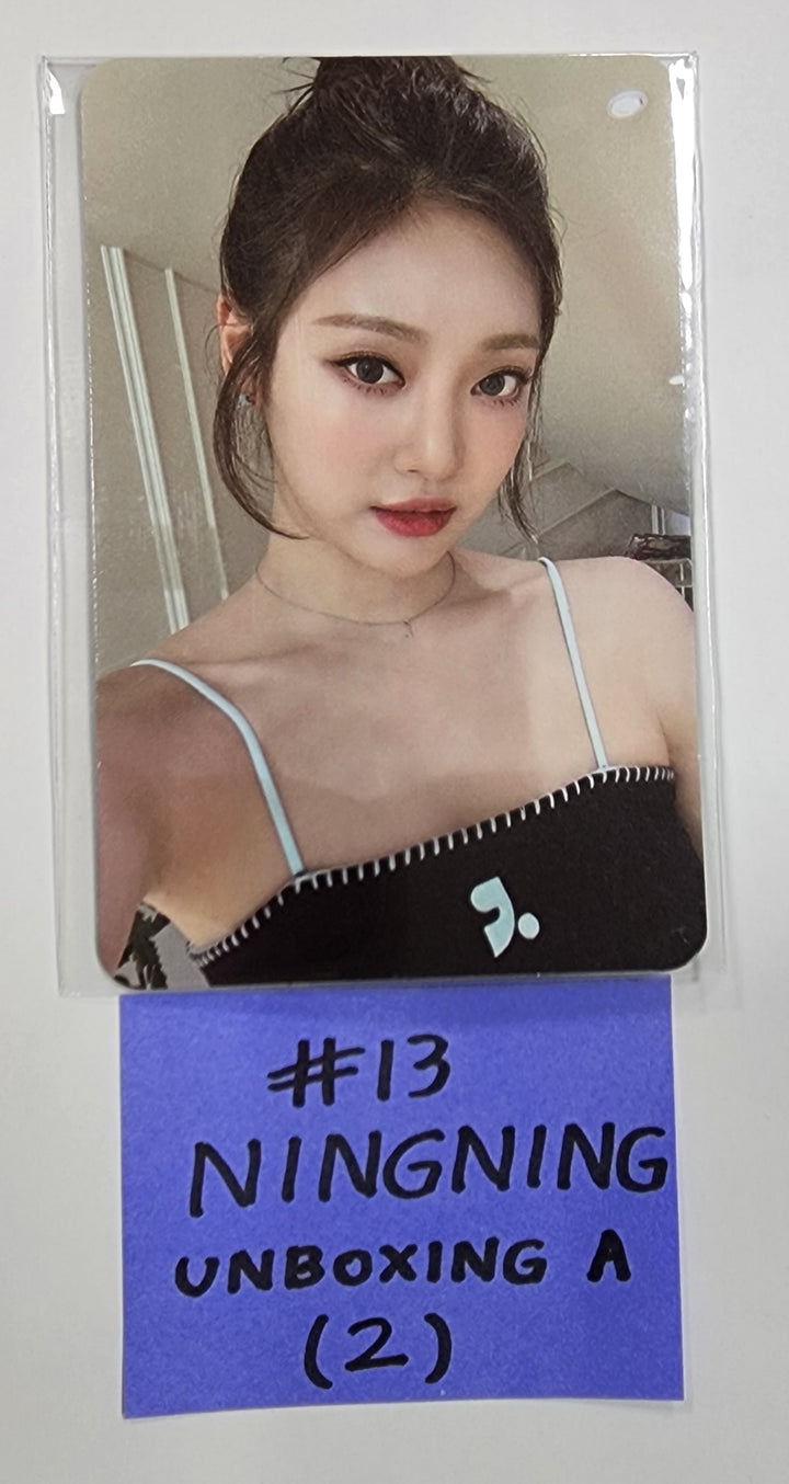 Aespa " Smtown &amp; Store Official Unboxing Event Photocard - HALLYUSUPERSTORE