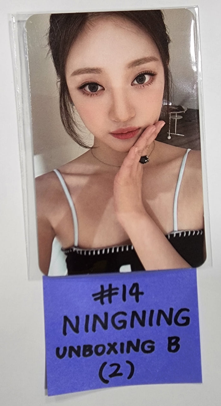 Aespa " Smtown &amp; Store Official Unboxing Event Photocard - HALLYUSUPERSTORE