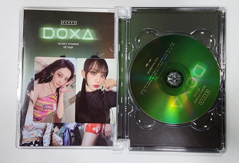 Secret Number "DOXA" - Hand Autographed(Signed) Album - HALLYUSUPERSTORE
