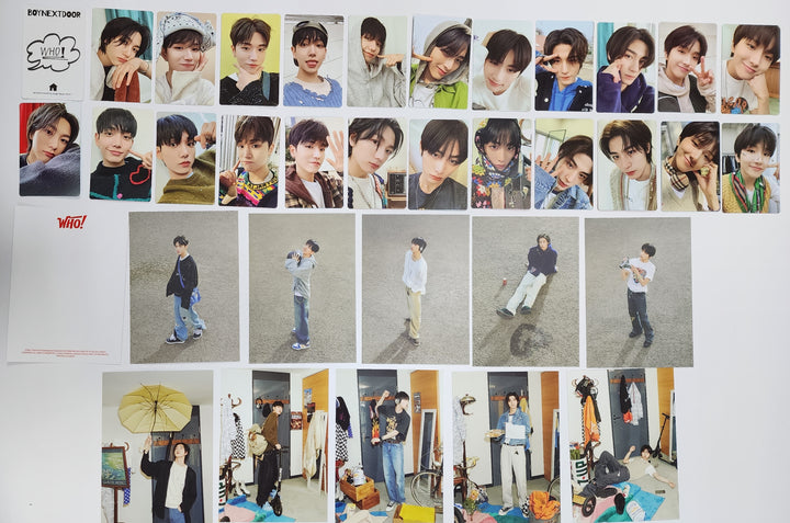 Boynextdoor "WHO!" 1st Single - Official Photocards, Postcard - HALLYUSUPERSTORE