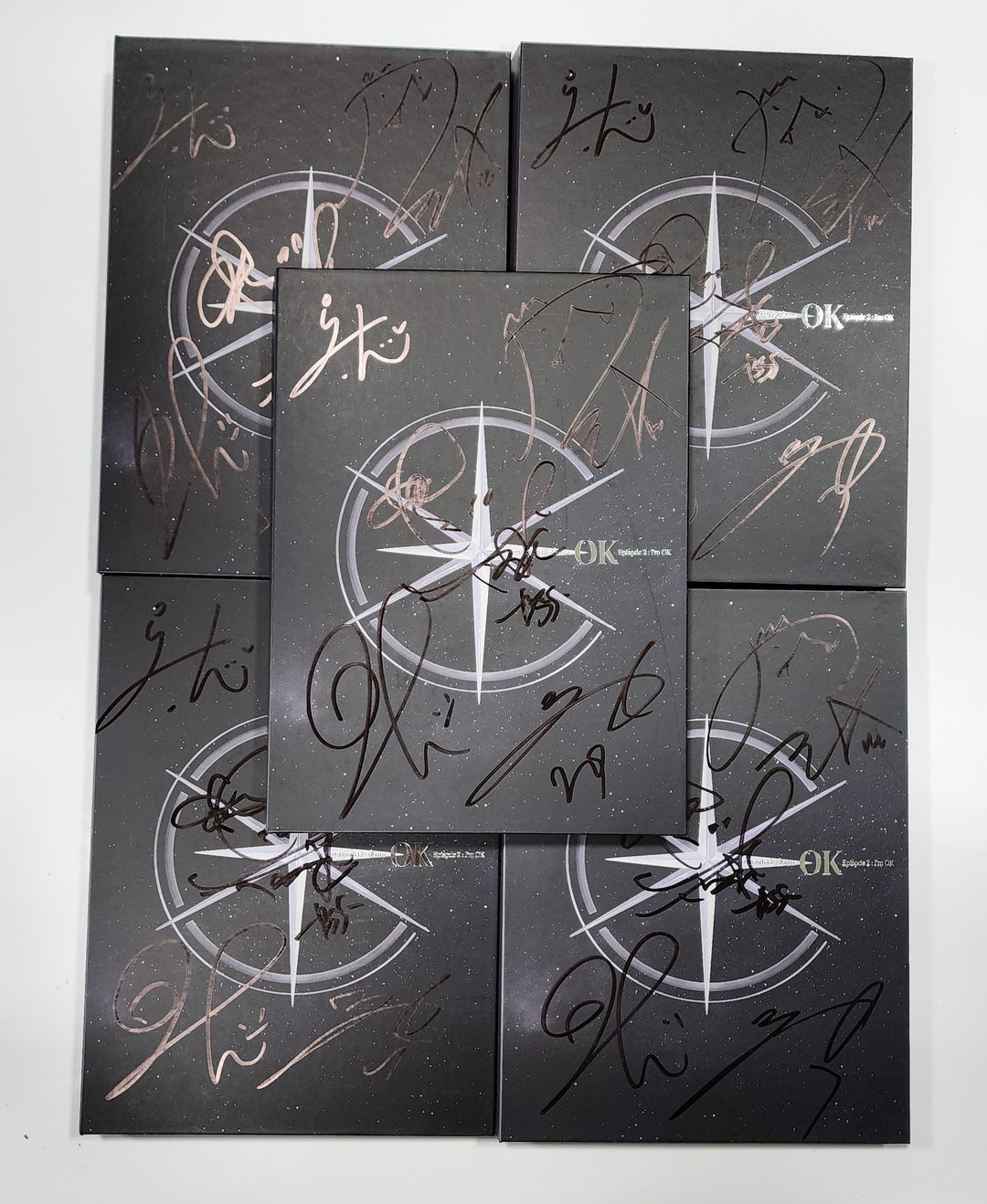 CIX "'OK' Episode 2 : I'm OK" - Hand Autographed(Signed) Promo Album [Save me Ver.] - HALLYUSUPERSTORE