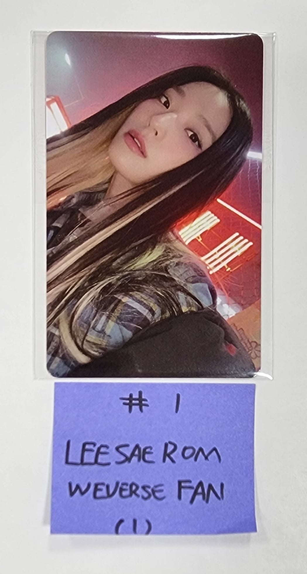 fromis_9 "Unlock My World" - Weverse Shop Fansign Event Photocard [Restocked 6/8] - HALLYUSUPERSTORE