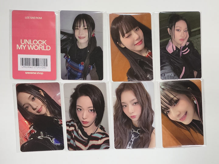 fromis_9 "Unlock My World" - Weverse Shop Fansign Event Photocard [Restocked 6/8] - HALLYUSUPERSTORE