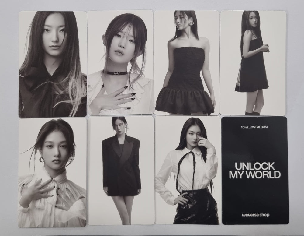 Fromis_9 "Unlock My World" - Weverse Shop Pre-Order Benefit Photocard [Compact Ver.] - HALLYUSUPERSTORE