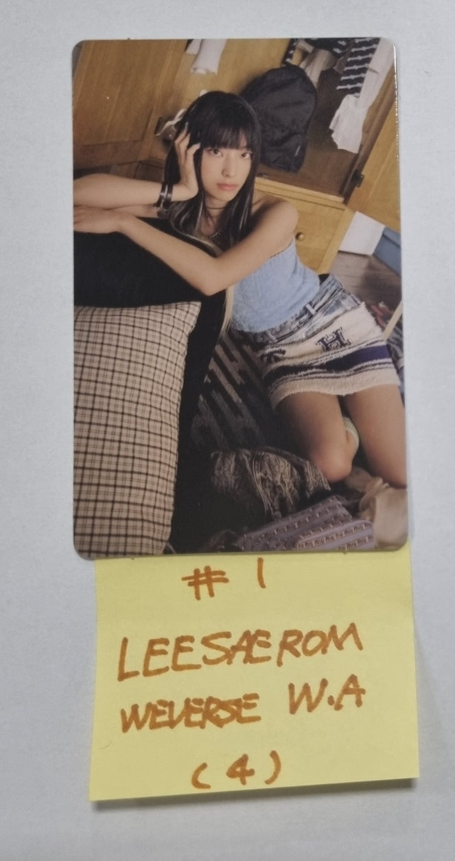 Fromis_9 "Unlock My World" - Weverse Shop Pre-Order Benefit Photocard [Weverse Album Ver.] - HALLYUSUPERSTORE