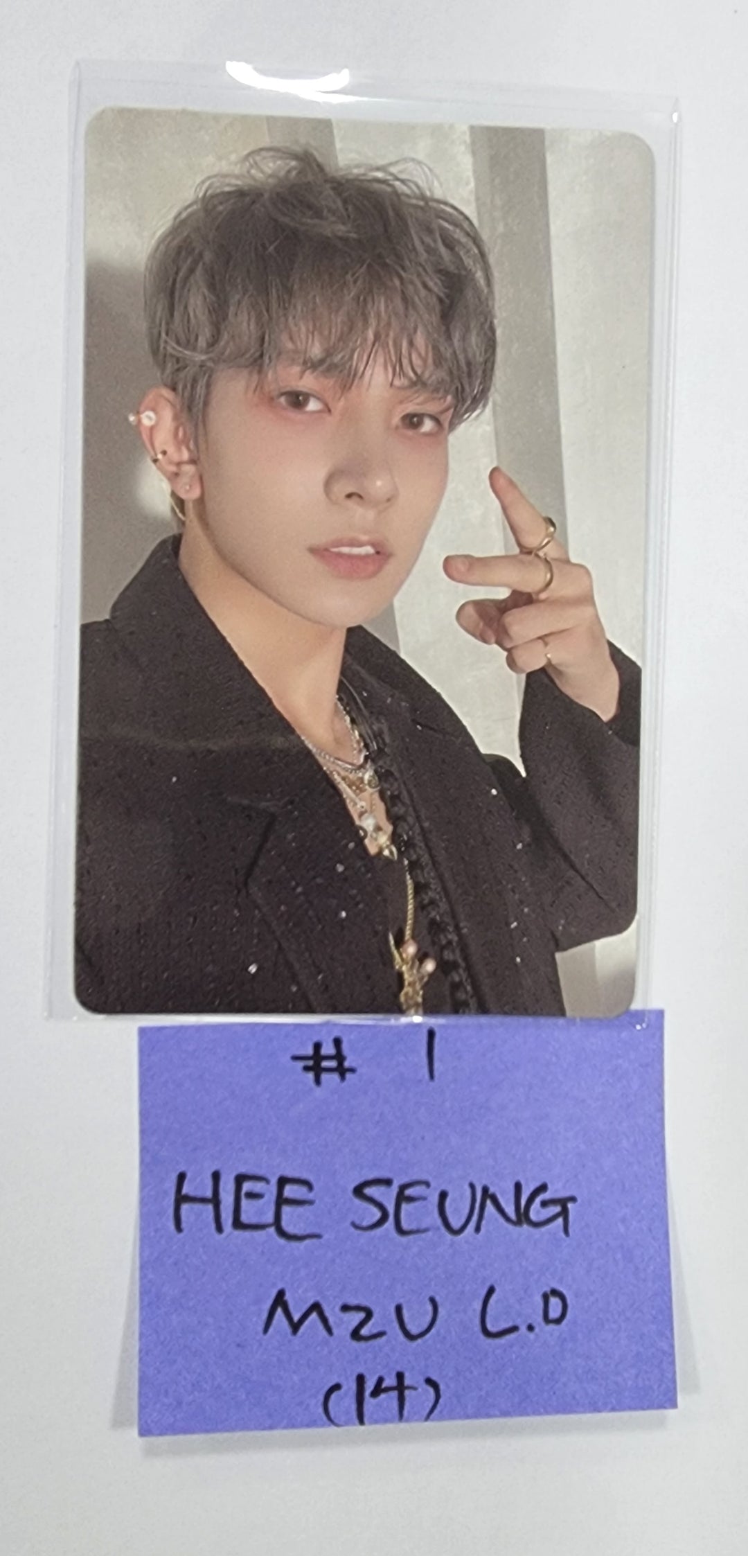 Enhypen "DARK BLOOD" - [Soundwave, M2U, Powerstation] Lucky Draw Event Photocard Round 2 - HALLYUSUPERSTORE