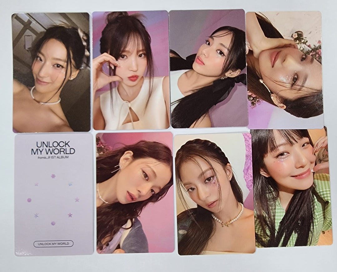 Fromis_9 "Unlock My World" - Official Photocard [Compact Ver.] - HALLYUSUPERSTORE