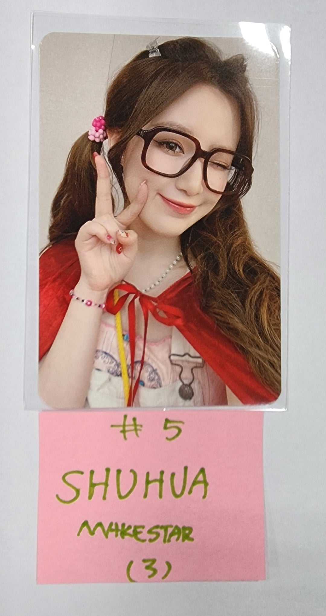 (g) I-DLE "I Feel" - Makestar Fansign Event Photocard - HALLYUSUPERSTORE