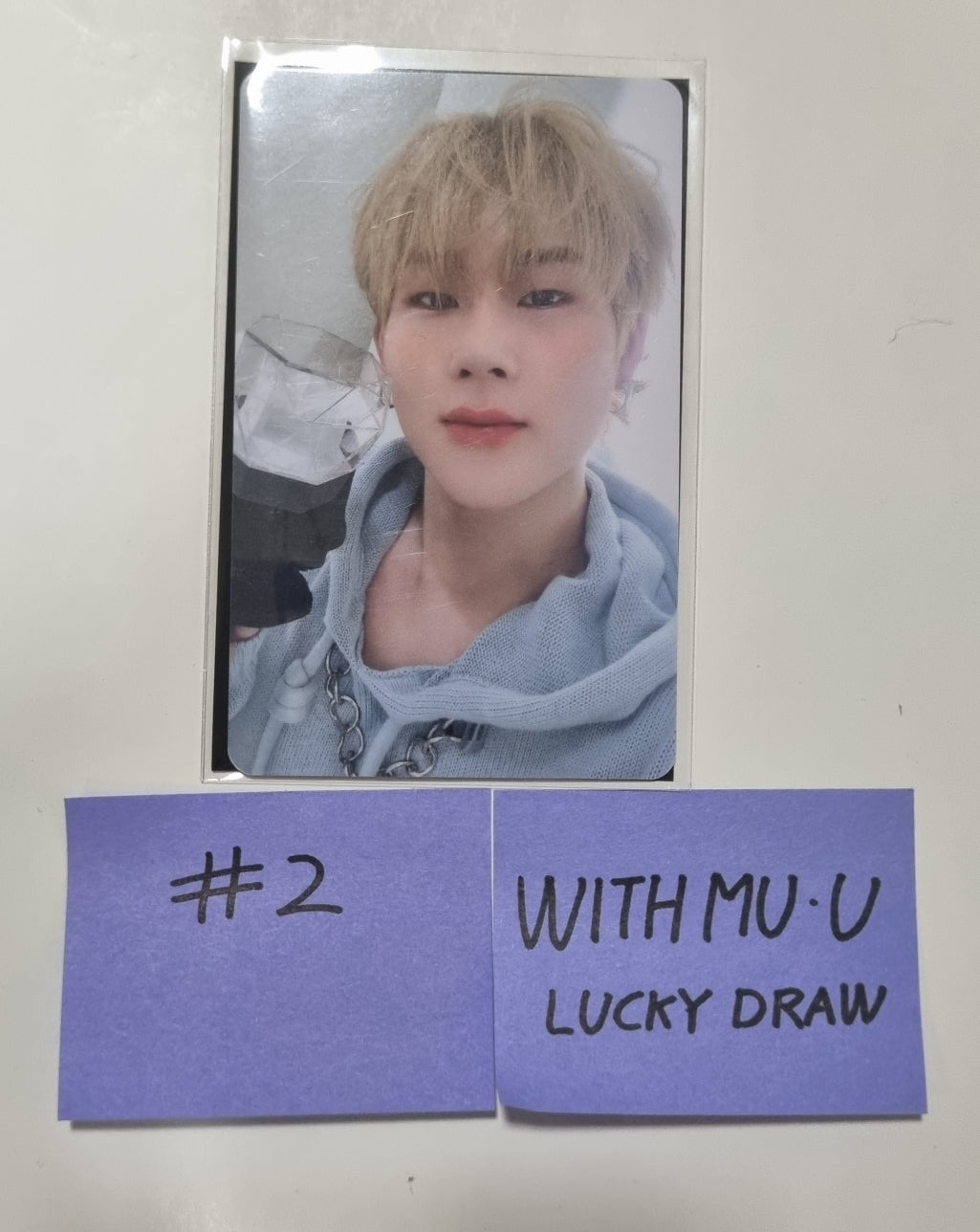 JOOHONEY "LIGHTS" - Withmuu Lucky Draw Event PVC Photocard - HALLYUSUPERSTORE