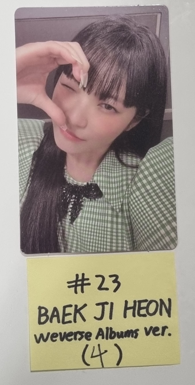 Fromis_9 "Unlock My World" - Official Photocard [Weverse Album Ver.] - HALLYUSUPERSTORE