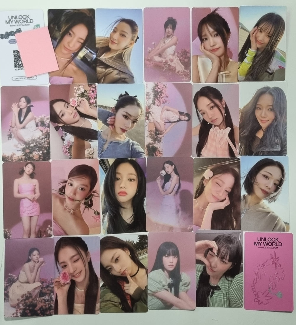 Fromis_9 "Unlock My World" - Official Photocard [Weverse Album Ver.] - HALLYUSUPERSTORE