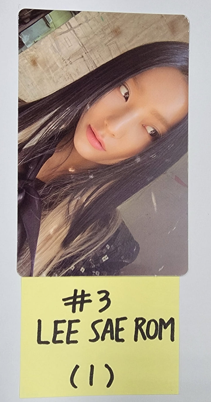 Fromis_9 "Unlock My World" - Official Photocard, Mini Card [Leesaerom, Songhayoung, Parkjiwon, Rohjisun] - HALLYUSUPERSTORE