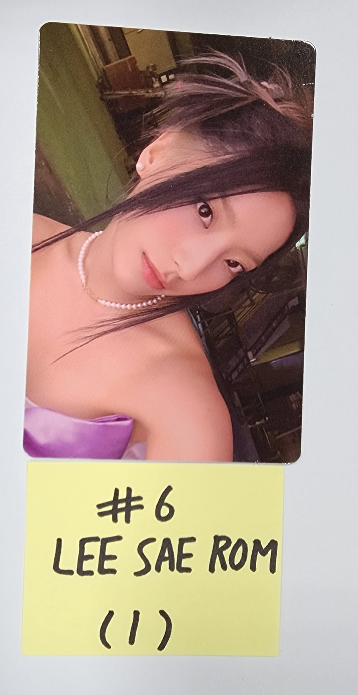 Fromis_9 "Unlock My World" - Official Photocard, Mini Card [Leesaerom, Songhayoung, Parkjiwon, Rohjisun] - HALLYUSUPERSTORE