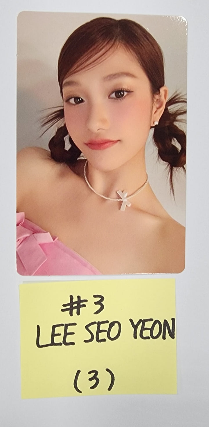 Fromis_9 "Unlock My World" - Official Photocard, Mini Card [Leeseoyeon, Leechaeyoung, Leenagyung, Baekjiheon] - HALLYUSUPERSTORE