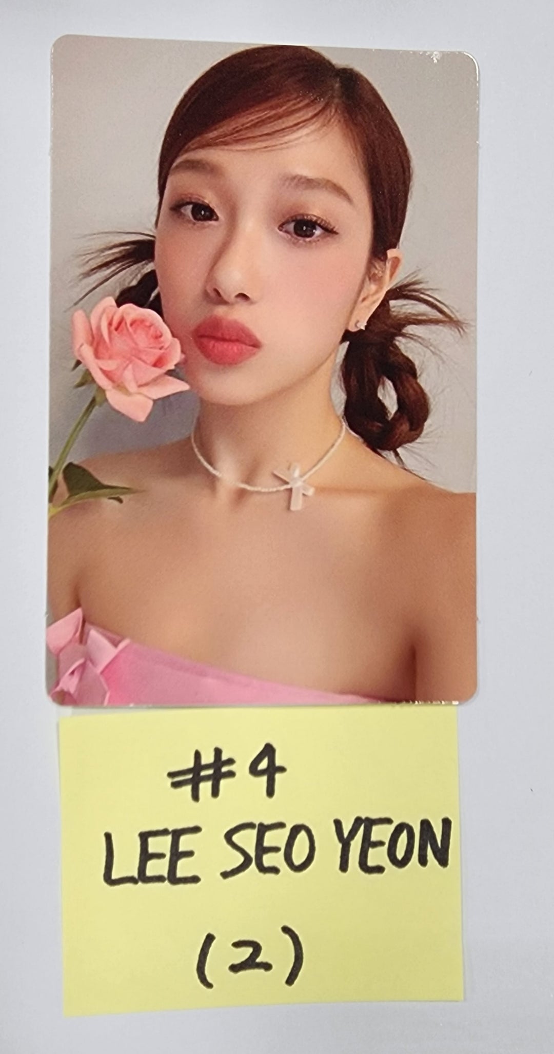 Fromis_9 "Unlock My World" - Official Photocard, Mini Card [Leeseoyeon, Leechaeyoung, Leenagyung, Baekjiheon] - HALLYUSUPERSTORE
