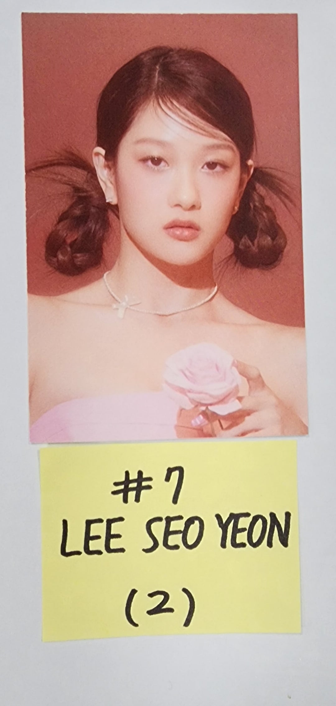 Fromis_9 "Unlock My World" - Official Photocard, Mini Card [Leeseoyeon, Leechaeyoung, Leenagyung, Baekjiheon] - HALLYUSUPERSTORE