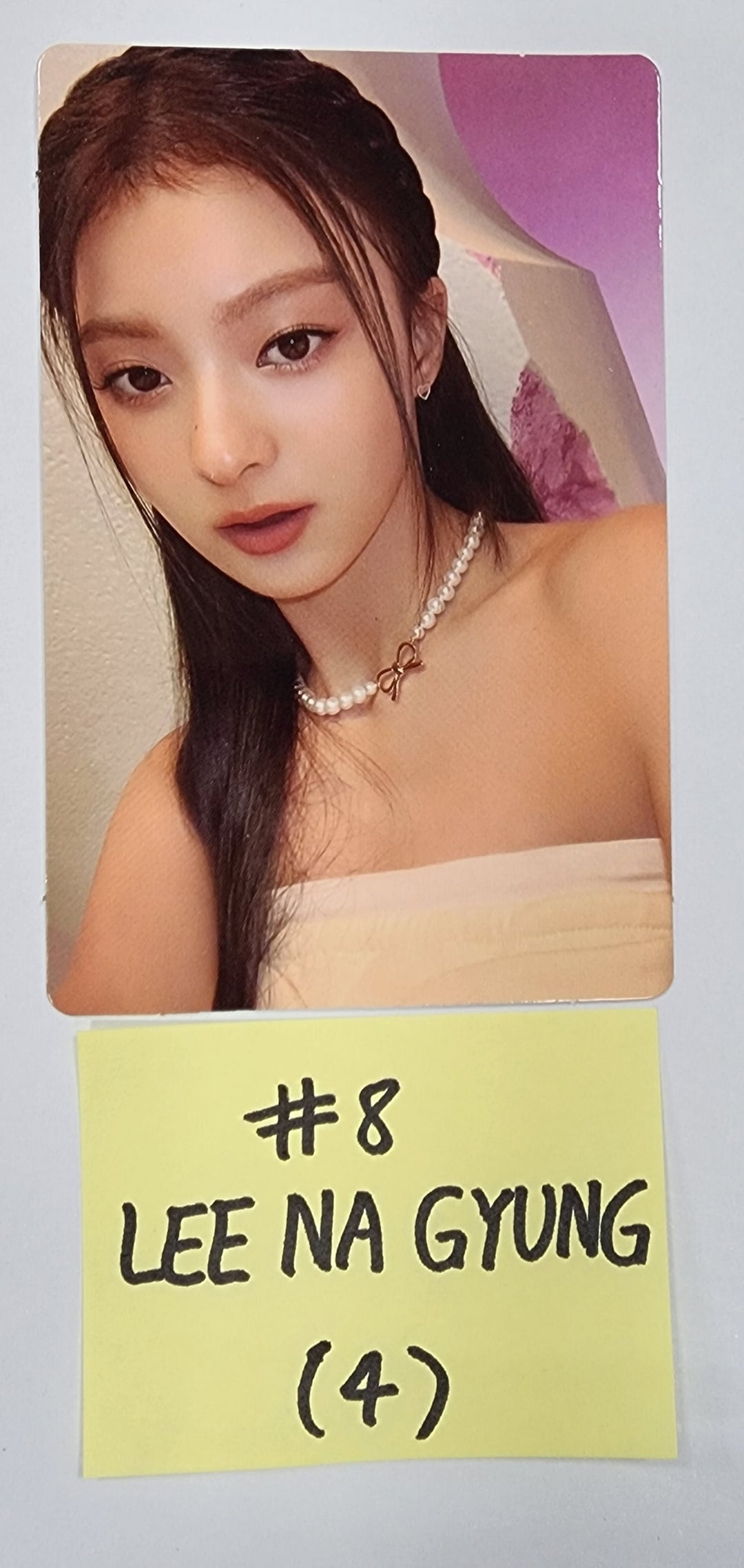 Fromis_9 "Unlock My World" - Official Photocard, Mini Card [Leeseoyeon, Leechaeyoung, Leenagyung, Baekjiheon] - HALLYUSUPERSTORE