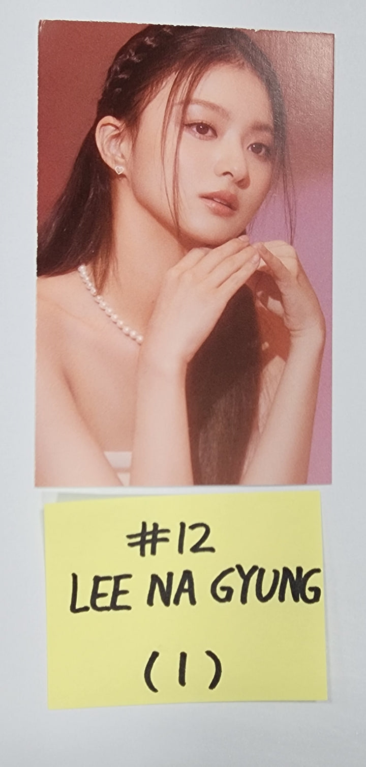 Fromis_9 "Unlock My World" - Official Photocard, Mini Card [Leeseoyeon, Leechaeyoung, Leenagyung, Baekjiheon] - HALLYUSUPERSTORE
