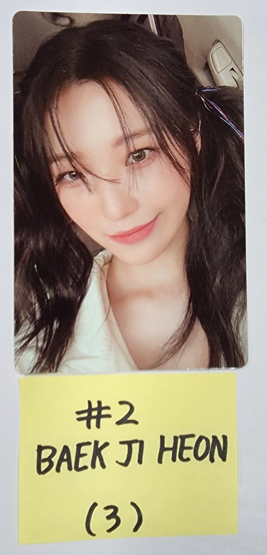 Fromis_9 "Unlock My World" - Official Photocard, Mini Card [Leeseoyeon, Leechaeyoung, Leenagyung, Baekjiheon] - HALLYUSUPERSTORE