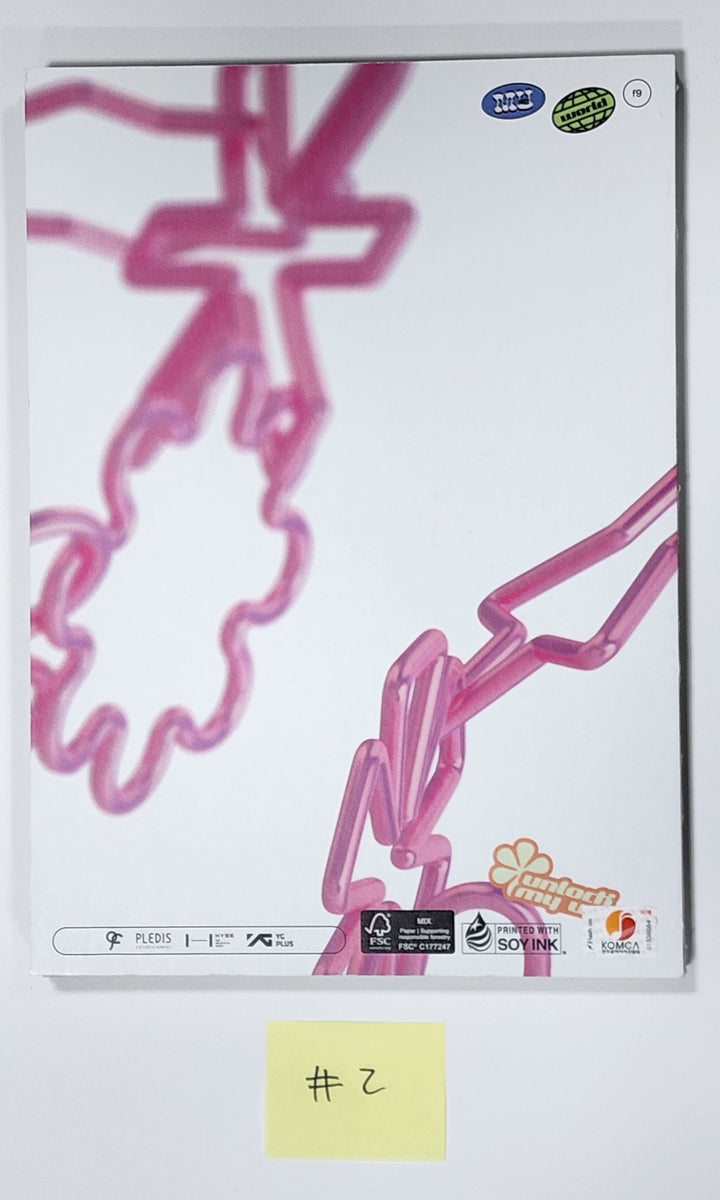 Fromis_9 "Unlock My World" - Hand Autographed(Signed) Promo Album - HALLYUSUPERSTORE
