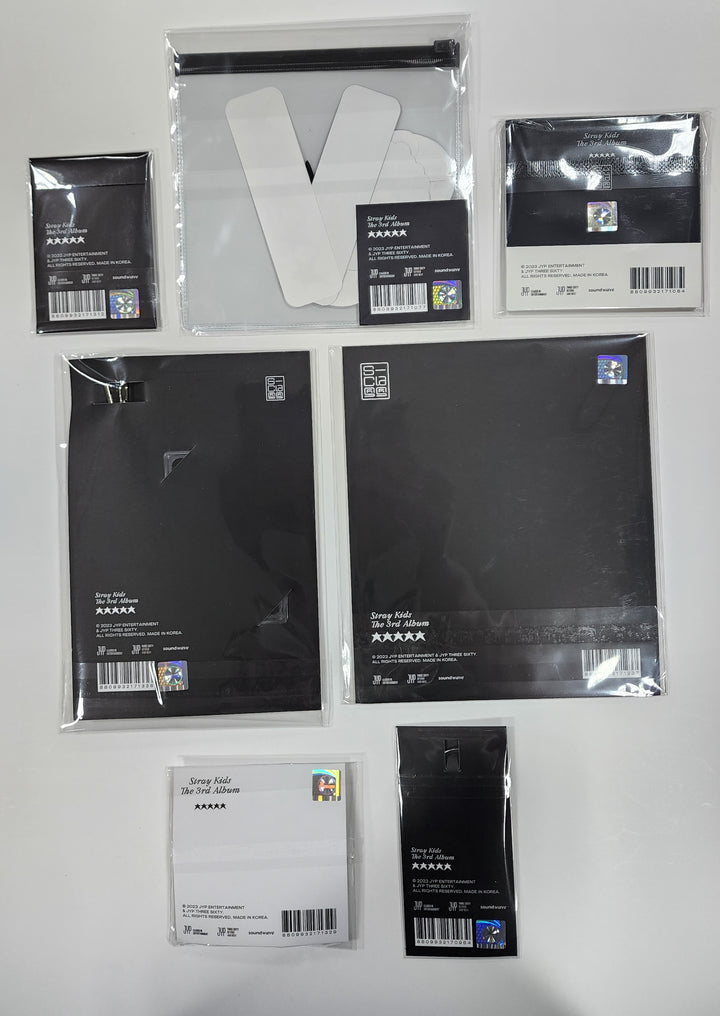 Stray Kids "★★★★★ (5-STAR)" - POP-UP store Official MD [Lucky Card, Sticker Set, Pinbutton Set, Magnet Set, Acrylic Holder, Keyring, Photocard Holder] - HALLYUSUPERSTORE
