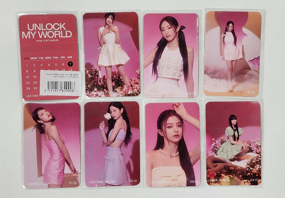 Fromis_9 "Unlock My World" - Yes24 Pre-Order Benefit Photocard [Compact Ver.] - HALLYUSUPERSTORE
