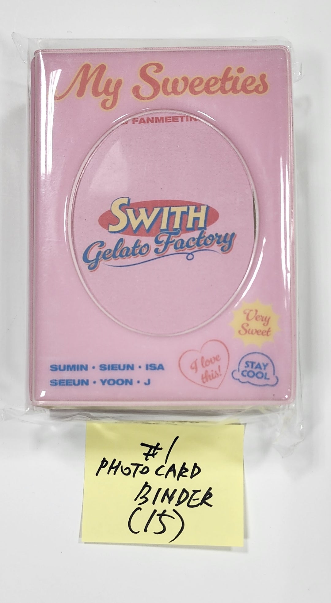 StayC "SWITH GELATO FACTORY" 2nd Fanmeeting - Official MD [Photo Slogan, Photocard Binder, Mini Brochure] - HALLYUSUPERSTORE