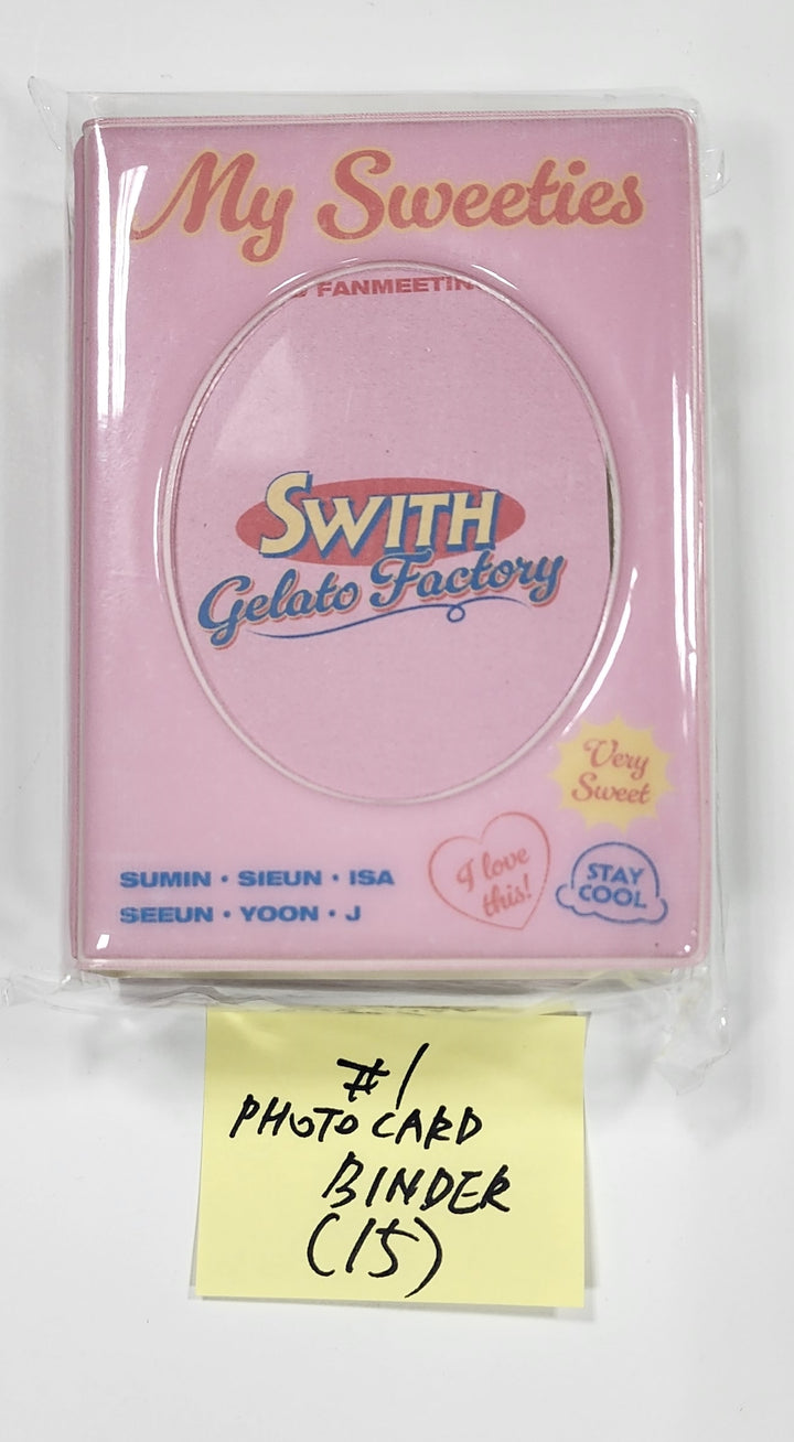 StayC "SWITH GELATO FACTORY" 2nd Fanmeeting - Official MD [Photo Slogan, Photocard Binder, Mini Brochure] - HALLYUSUPERSTORE