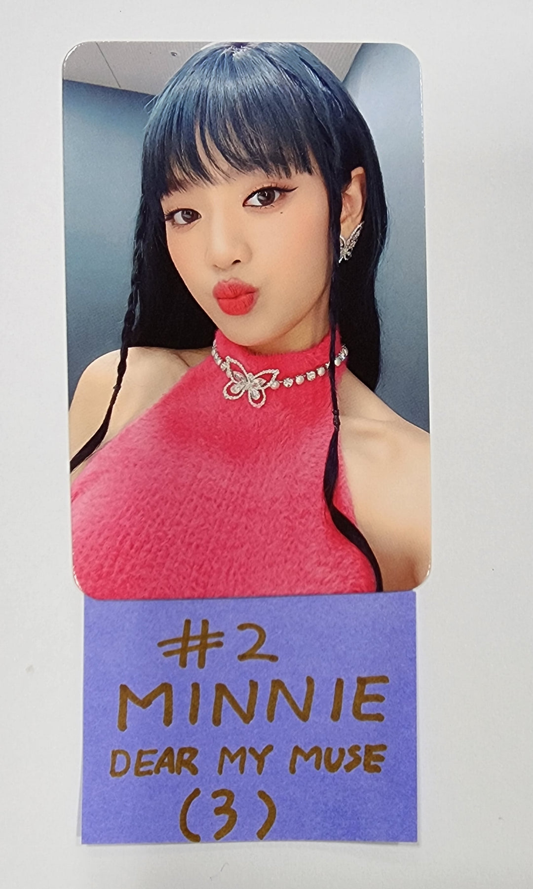 (g) I-DLE "I Feel" - Dear My Muse Fansign Event Photocard - HALLYUSUPERSTORE