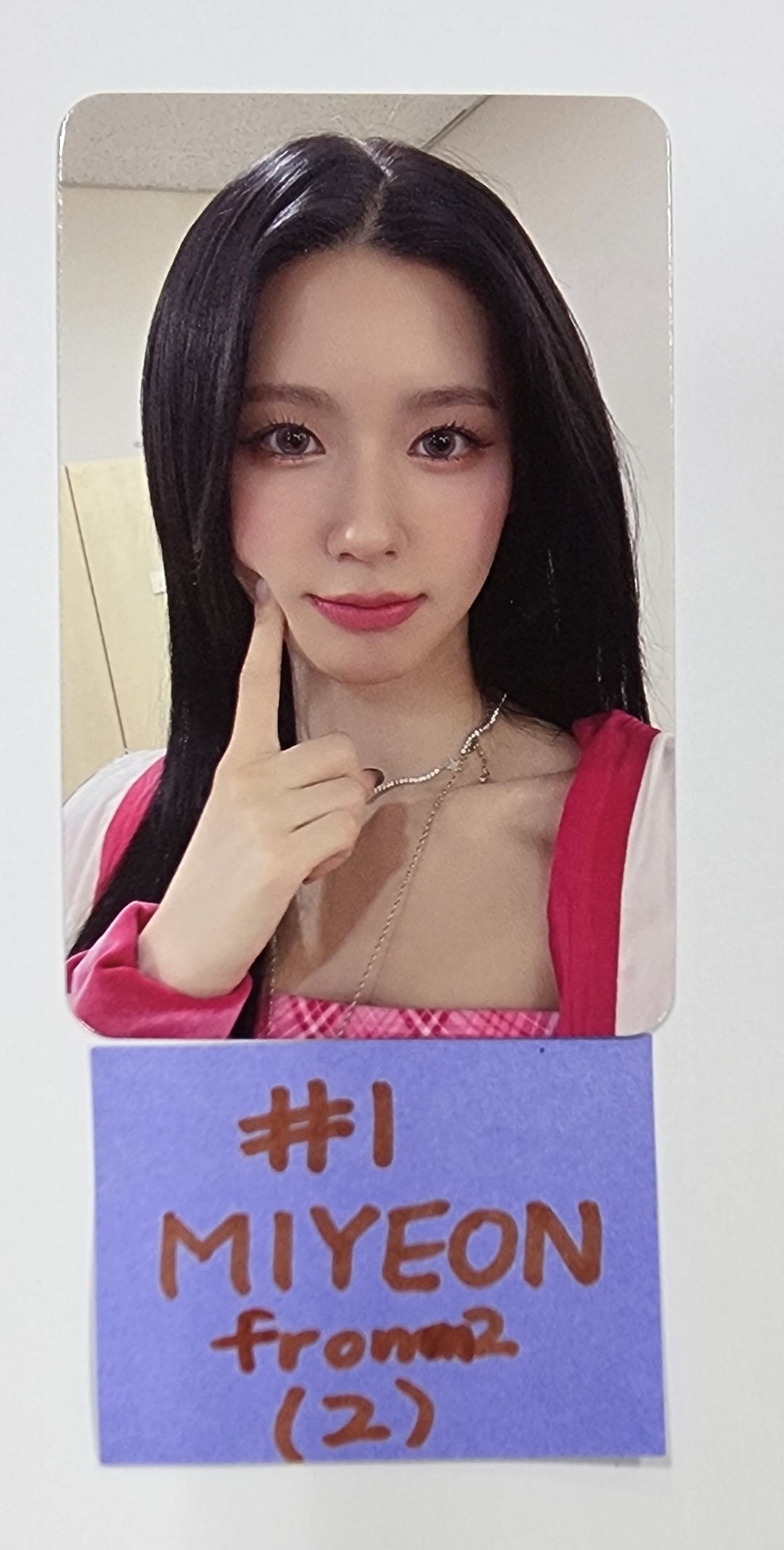 (g) I-DLE "I Feel" - Fromm Fansign Event Photocard - HALLYUSUPERSTORE