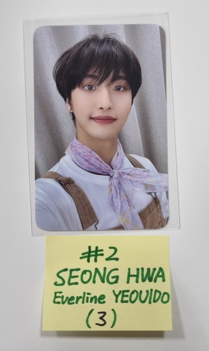ATEEZ "THE WORLD EP.2" - Everline Lucky Draw Event Photocard [YEOUIDO] - HALLYUSUPERSTORE