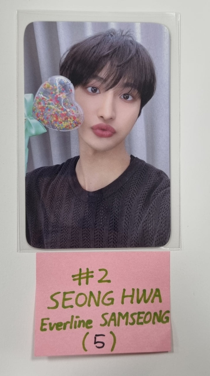 ATEEZ "THE WORLD EP.2" - Everline Lucky Draw Event Photocard [SAMSEONG] - HALLYUSUPERSTORE