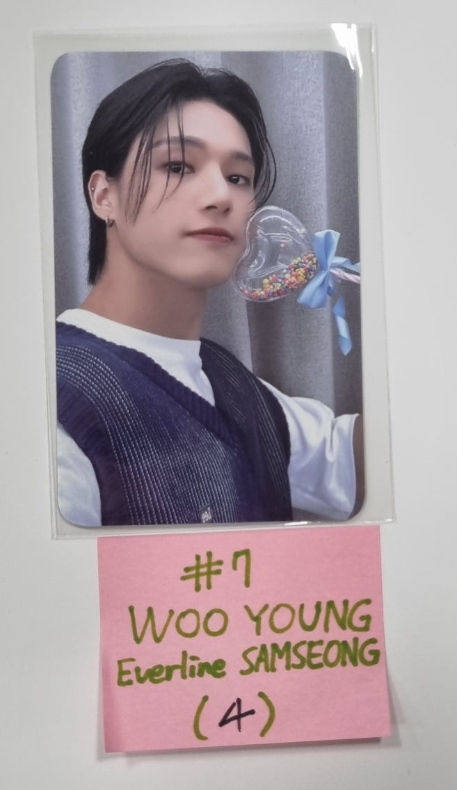 ATEEZ "THE WORLD EP.2" - Everline Lucky Draw Event Photocard [SAMSEONG] - HALLYUSUPERSTORE