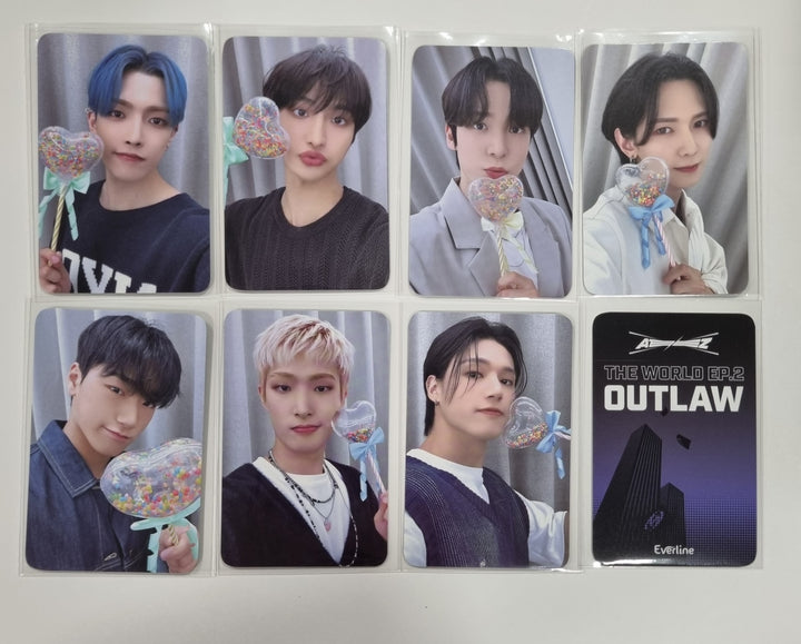 ATEEZ "THE WORLD EP.2" - Everline Lucky Draw Event Photocard [SAMSEONG] - HALLYUSUPERSTORE