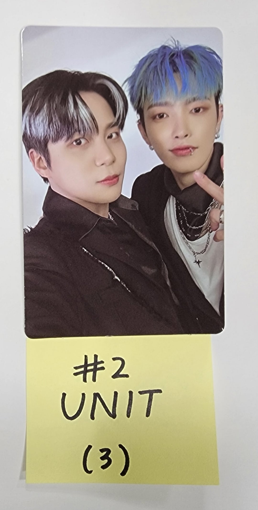 ATEEZ "THE WORLD EP.2 " 9th Mini - Official Photocard [Unit] &amp; Partner Card set (8EA) - HALLYUSUPERSTORE