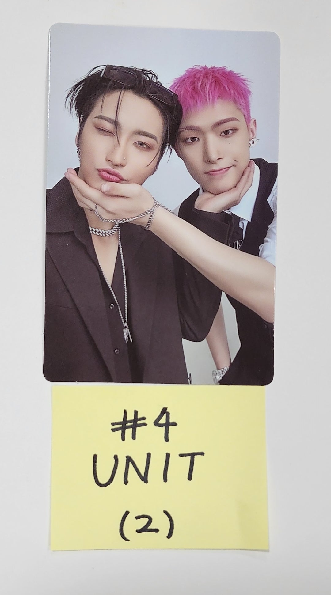 ATEEZ "THE WORLD EP.2 " 9th Mini - Official Photocard [Unit] &amp; Partner Card set (8EA) - HALLYUSUPERSTORE
