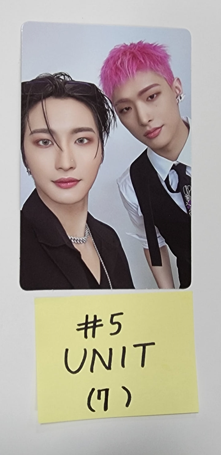 ATEEZ "THE WORLD EP.2 " 9th Mini - Official Photocard [Unit] &amp; Partner Card set (8EA) - HALLYUSUPERSTORE