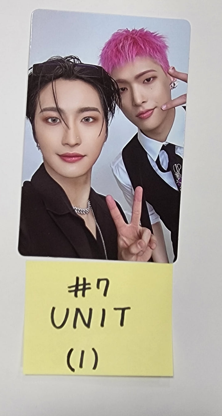 ATEEZ "THE WORLD EP.2 " 9th Mini - Official Photocard [Unit] &amp; Partner Card set (8EA) - HALLYUSUPERSTORE