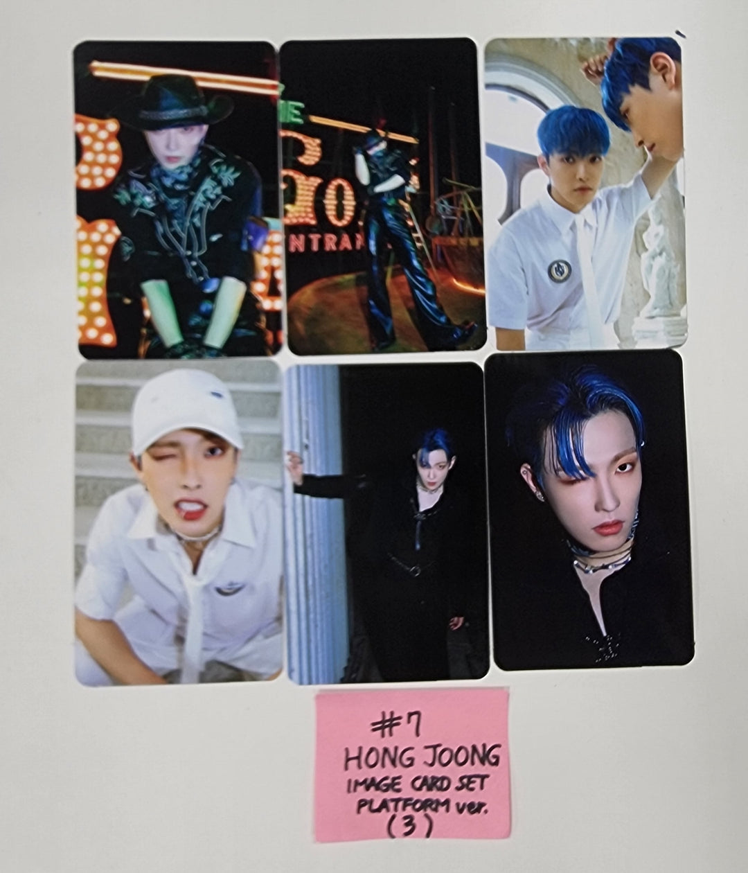 ATEEZ "THE WORLD EP.2 " 9th Mini - Official Photocard (Platform Ver.) (1) - HALLYUSUPERSTORE