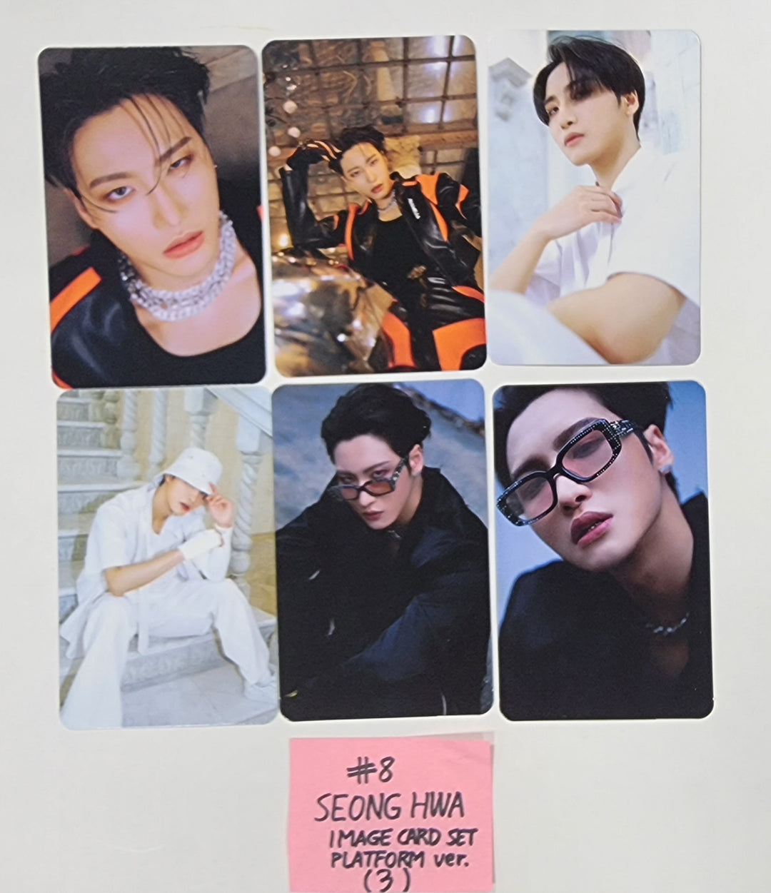 ATEEZ "THE WORLD EP.2 " 9th Mini - Official Photocard (Platform Ver.) (1) - HALLYUSUPERSTORE