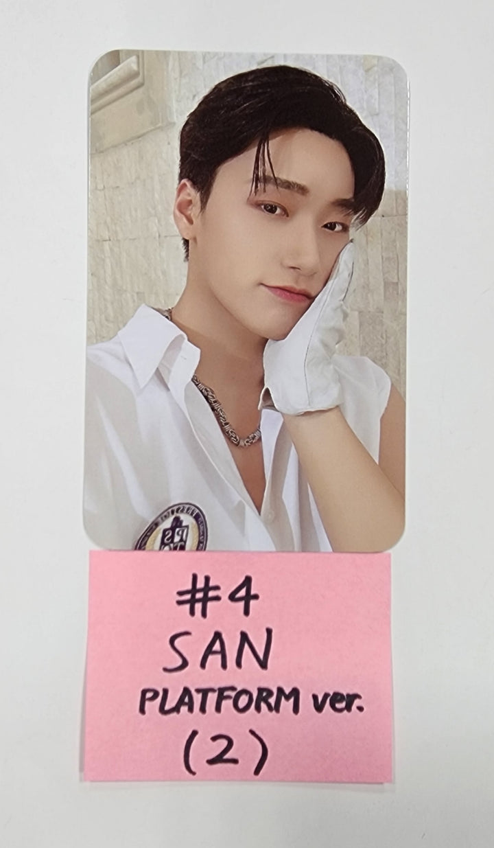 ATEEZ "THE WORLD EP.2 " 9th Mini - Official Photocard (Platform Ver.) (2) - HALLYUSUPERSTORE