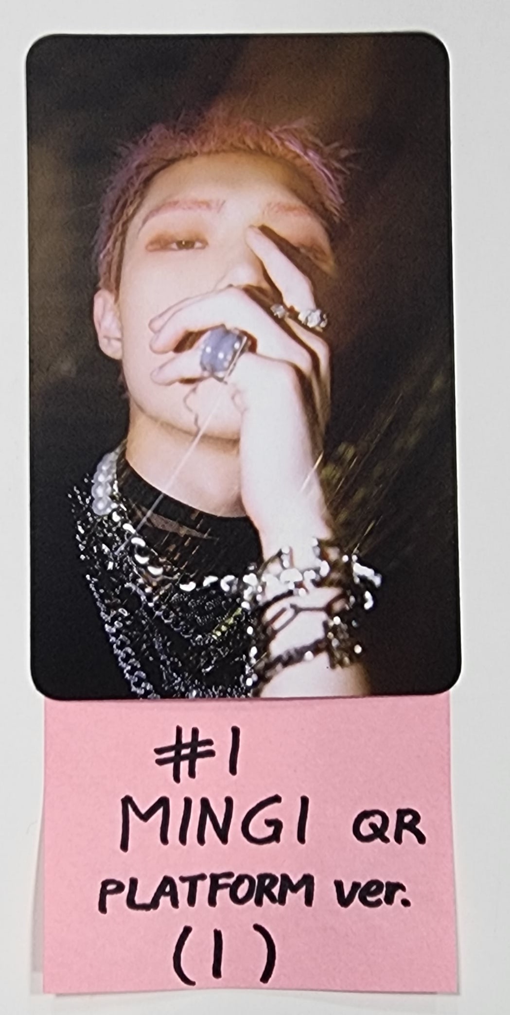 ATEEZ "THE WORLD EP.2 " 9th Mini - Official Photocard (Platform Ver.) (2) - HALLYUSUPERSTORE