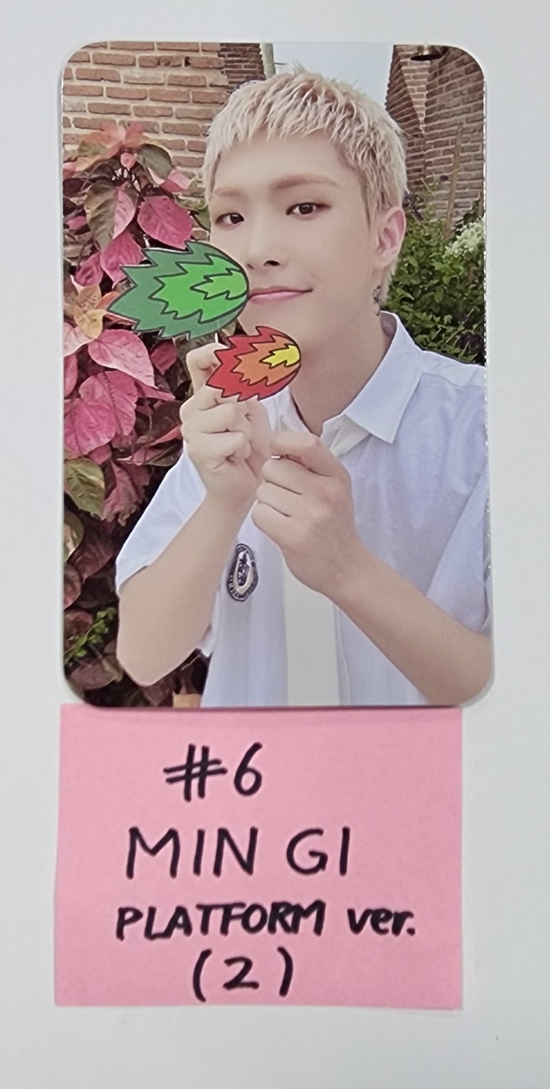 ATEEZ "THE WORLD EP.2 " 9th Mini - Official Photocard (Platform Ver.) (2) - HALLYUSUPERSTORE