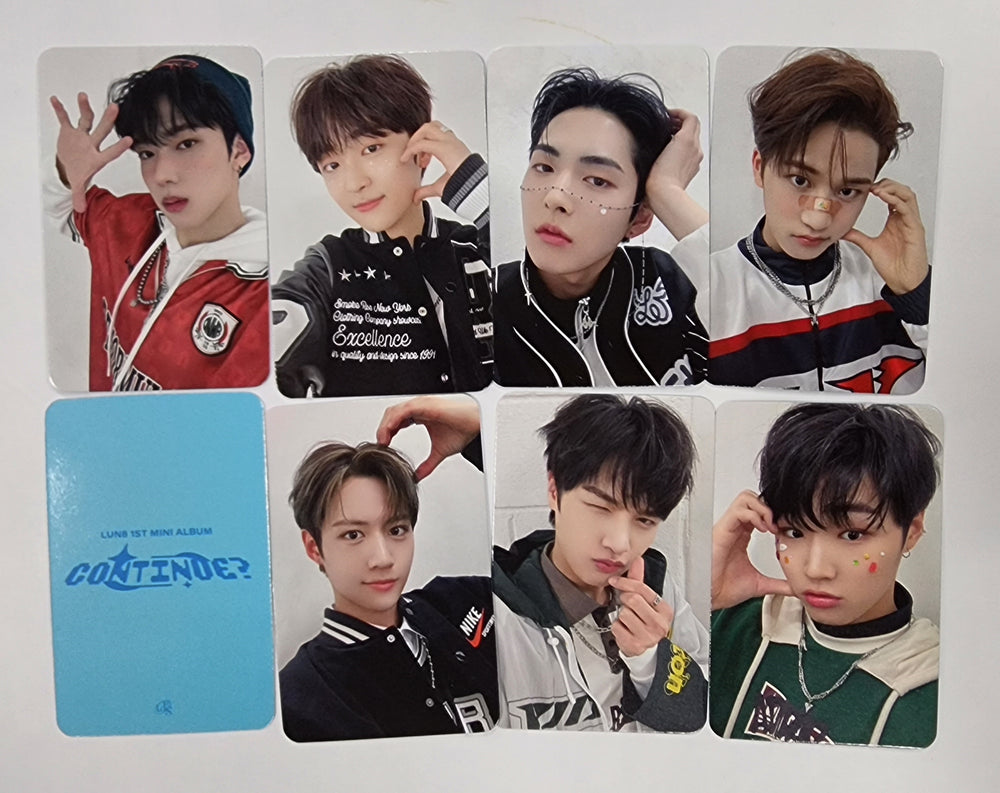 LUN8 "CONTINUE?" - Wonderwall Fansign Event Photocard - HALLYUSUPERSTORE