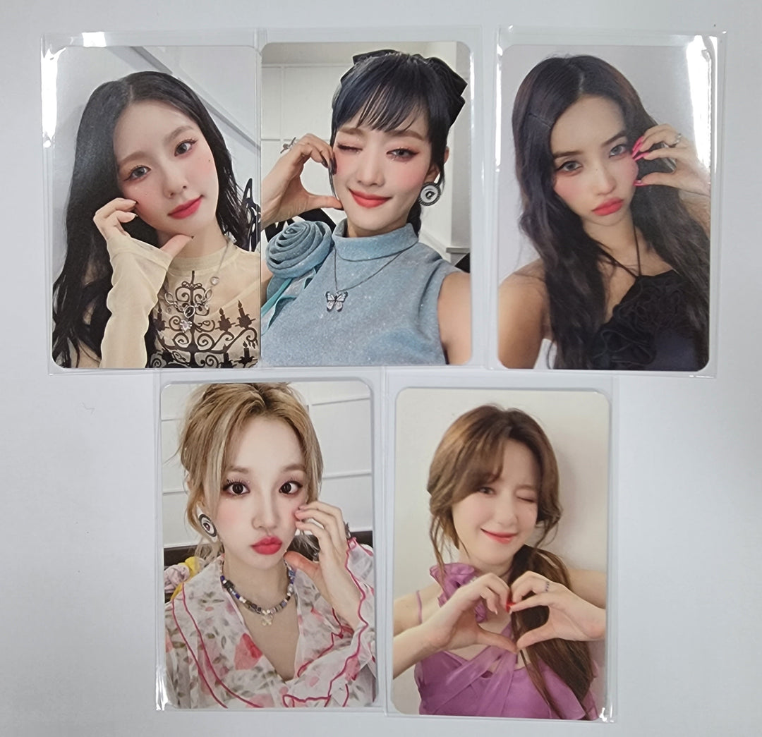 (g) I-DLE "I Feel" - Makestar Fansign Event Photocard Round 2 - HALLYUSUPERSTORE